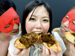 美山さつきの自分のでっかいウンコをガチで食ってみた2