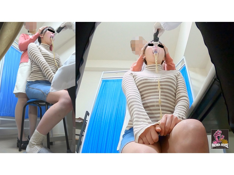 喉奥刺激暴発ゲロ 〜悪徳医院内視鏡検査〜